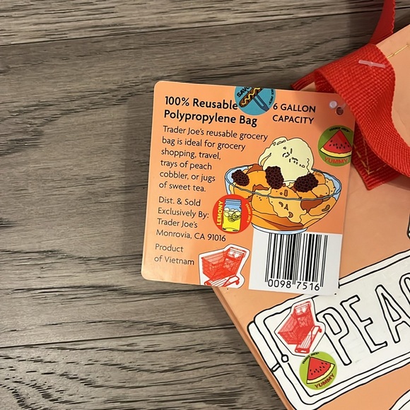 Trader Joe’s reusable bag. Georgia. New. Limited edition. - Picture 3 of 3